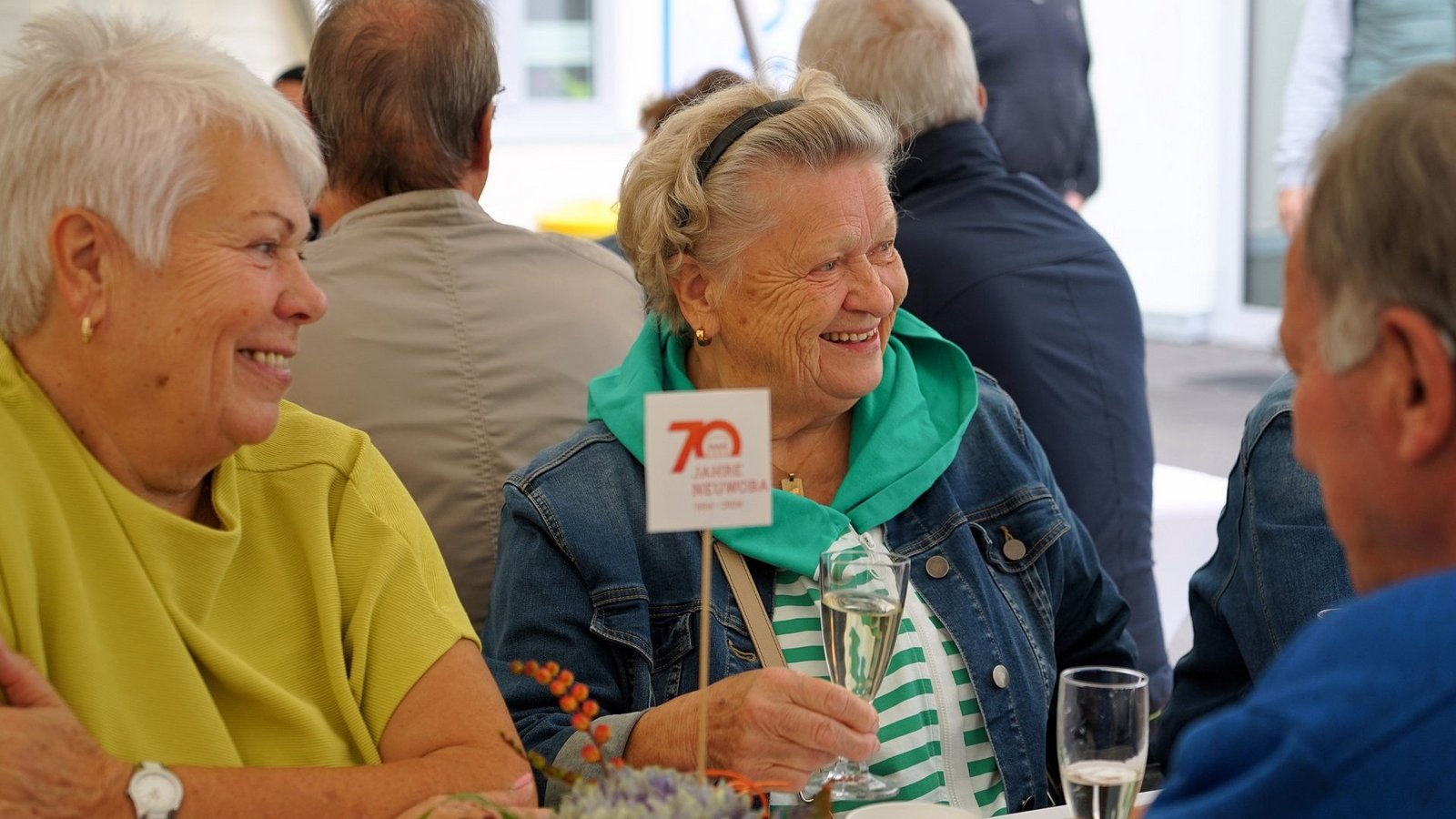 Mitgliederfeste stärken das Gemeinschaftsgefühl. In diesem Jahr standen die Feste ganz im Zeichen des 70. Genossenschaftsgeburtstags.